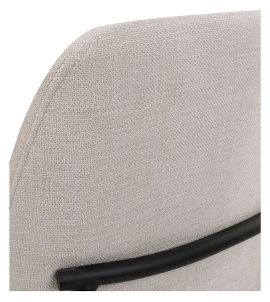 Scaun de dining Zafiro, picioare negre