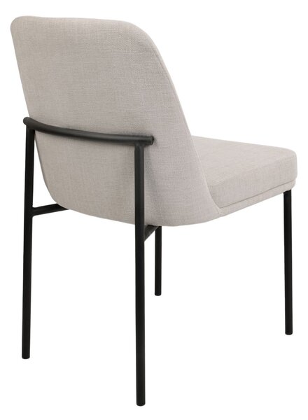 Scaun de dining Zafiro, picioare negre