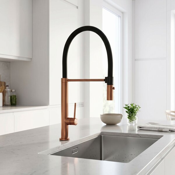 Baterie de bucătărie Rea Viera Auriu copper brush