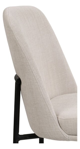 Scaun de dining Zafiro, picioare negre
