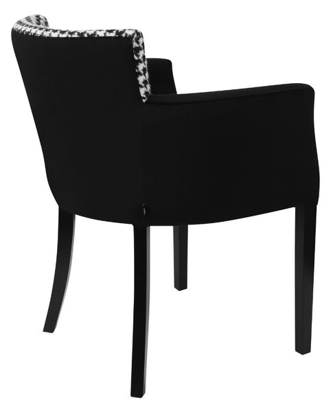 Scaun de dining cu model pepit Open