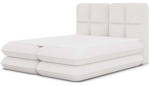 Pat boxspringbett Tonila alb 140/200 cm
