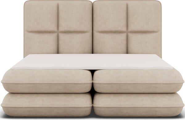 Pat boxspringbett Tonila bej 140/200 cm
