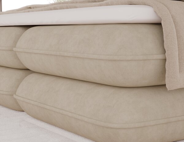 Pat boxspringbett Tonila bej 140/200 cm