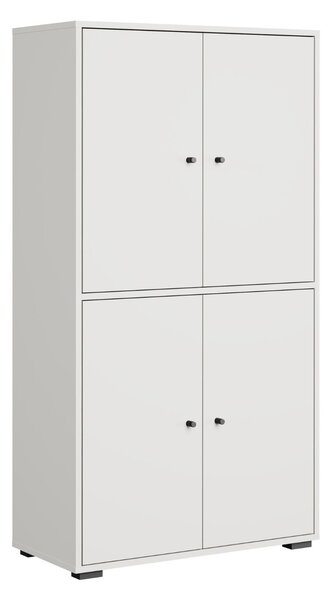 Dulap pentru pantofi Dino, alb (131x70 cm)