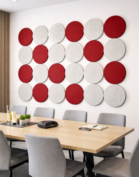 Panou fonoabsorbant de perete Silence Round (35 cm)