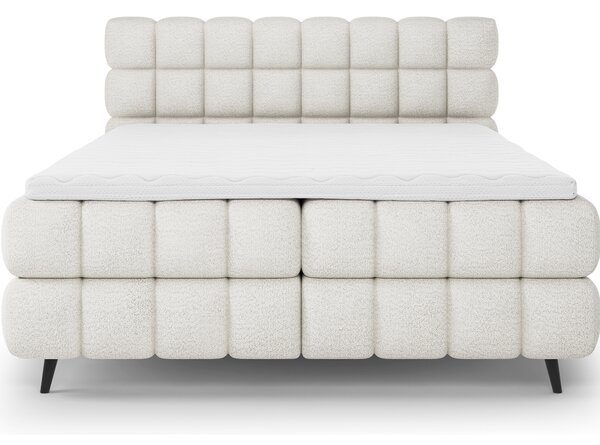 Pat boxspringbett Sabeno alb 140/200 cm