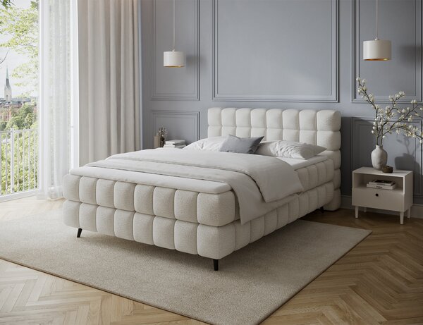 Pat boxspringbett Sabeno alb 140/200 cm