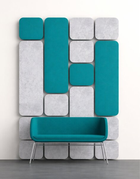 Panou fonoabsorbant de perete Silence Long (120x35 cm)