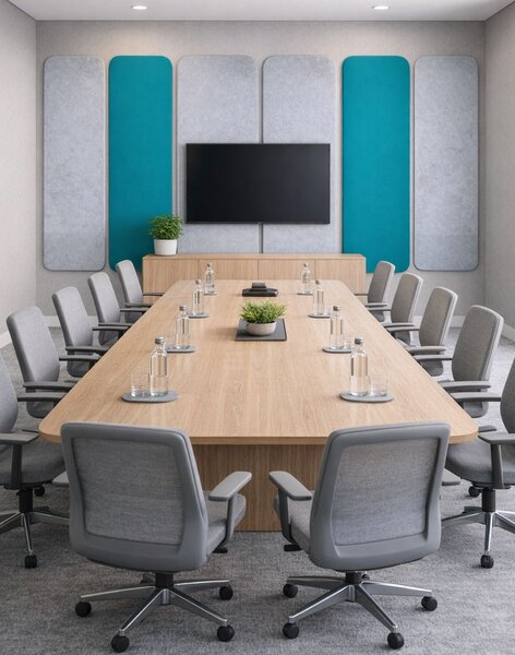 Panou fonoabsorbant de perete Silence Long (120x35 cm)
