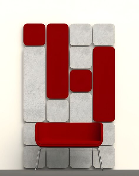 Panou fonoabsorbant de perete Silence Long (120x35 cm)