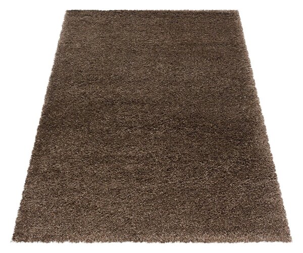 Covor maro închis 60x110 cm Fluffy – Ayyildiz Carpets