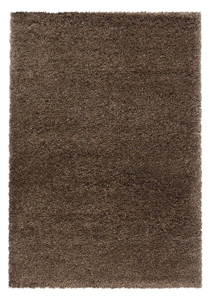 Covor maro închis 60x110 cm Fluffy – Ayyildiz Carpets
