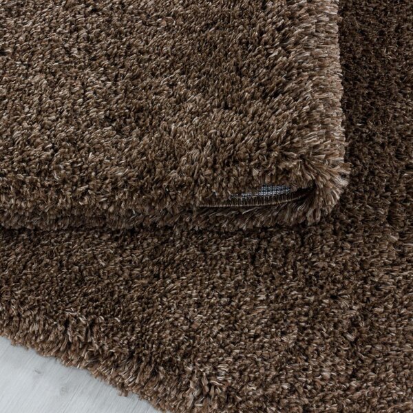 Covor maro închis 60x110 cm Fluffy – Ayyildiz Carpets