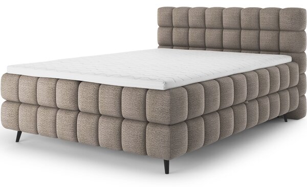 Pat boxspringbett Sabeno bej 140/200 cm