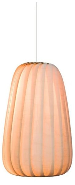 Tom Rossau Lampă suspendată ST906, mesteacăn, 42 cm, lemn, E27, reglabil, Lemn, Camera de zi / sufragerie, Lemn, Scandinavă