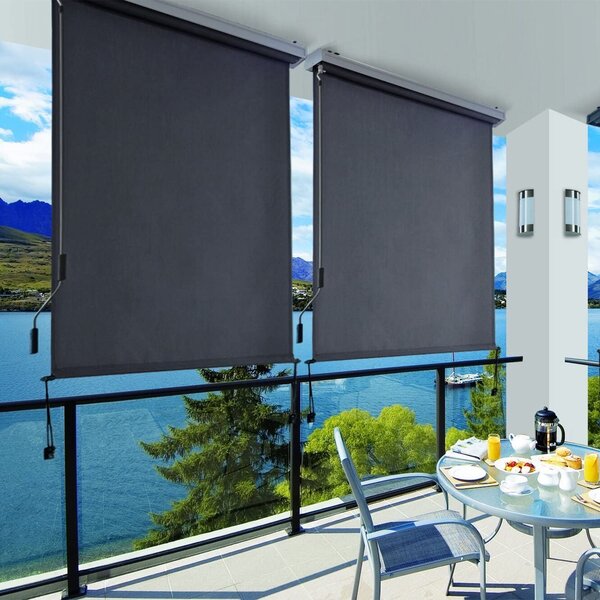 Parasolar vertical 2,5 x 1,6 m gri