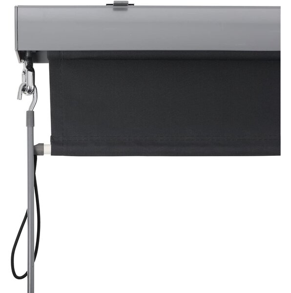 Parasolar vertical 2,5 x 1,6 m gri