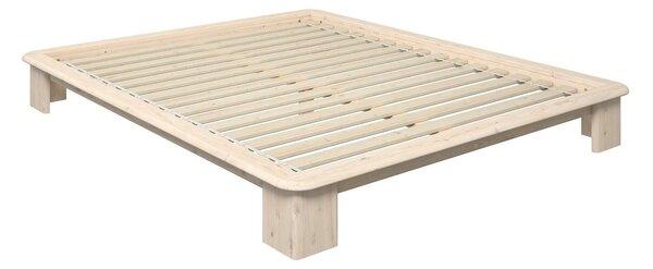 Pat cu somiera inclusa Peregrin 160/200 cm, lemn masiv