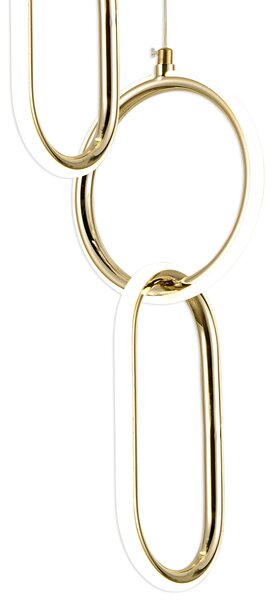 Lampă suspendată LED G077-3CPR Gold