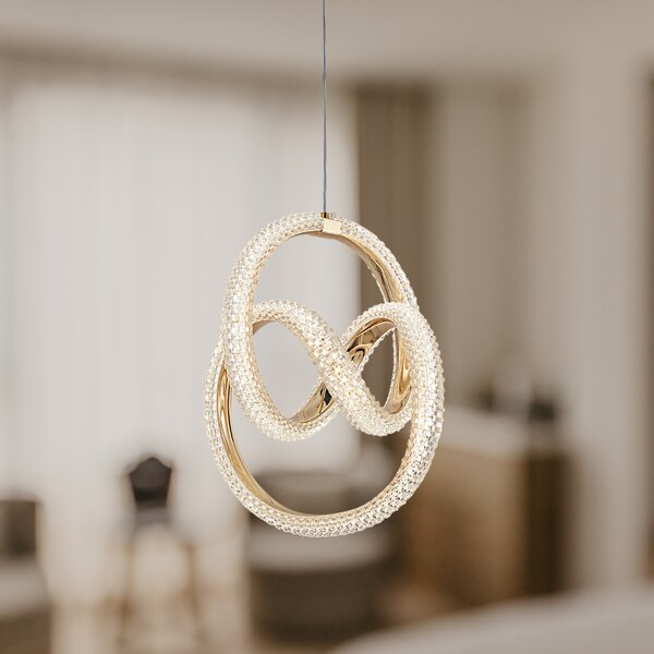 Lampă suspendată LED G068-CP Gold