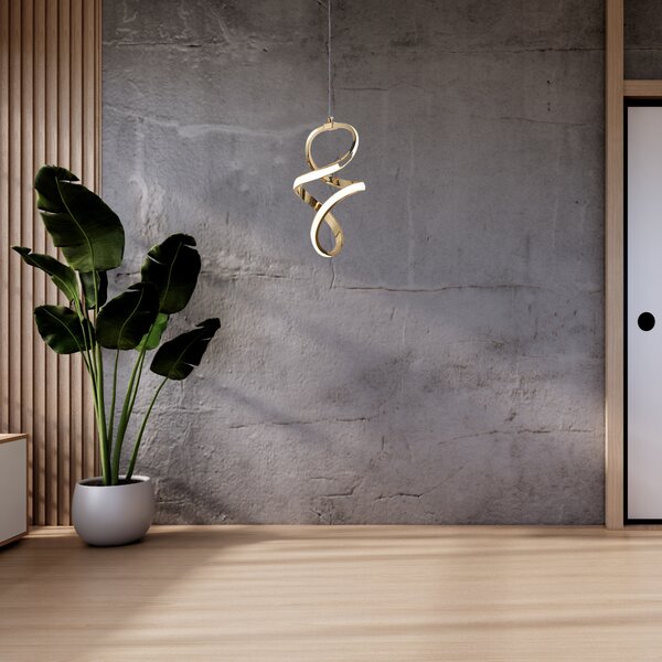 Lampă suspendată LED G074-1CP Gold