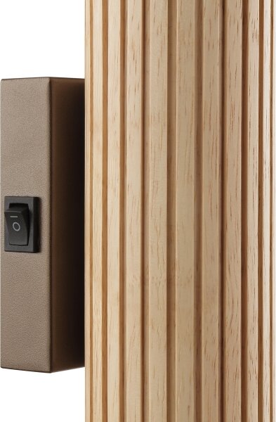 Brilliant - Aplică de perete LAKEWOOD 2xGU10/10W/230V, maro