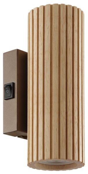 Brilliant - Aplică de perete LAKEWOOD 2xGU10/10W/230V, maro