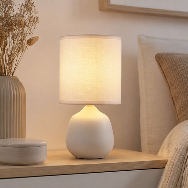Brilliant - Lampă de masă AUREA 1xE14/20W/230V albă