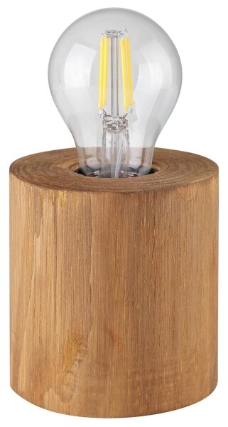 Brilliant - Lampă de masă WOODRA 1xE27/20W/230V din pin