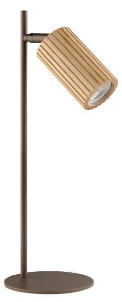 Brilliant - Lampă de masă LAKEWOOD 1xGU10/10W/230V maro
