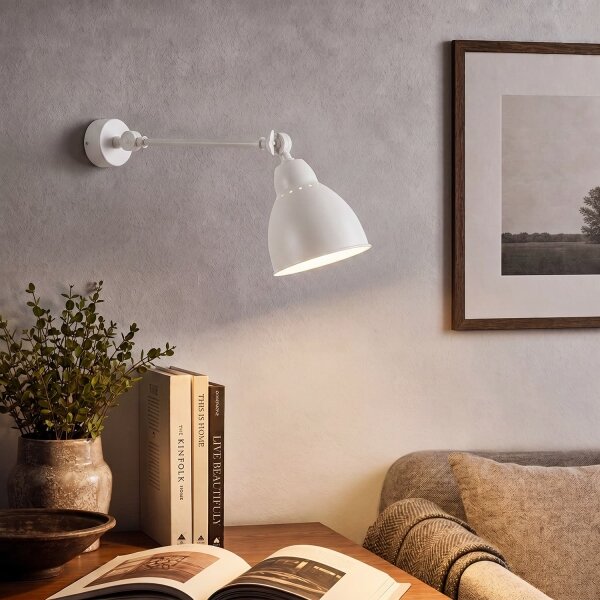 BRILAGI - Lampă de perete QUILL 1xE27/40W/230V 40 cm albă