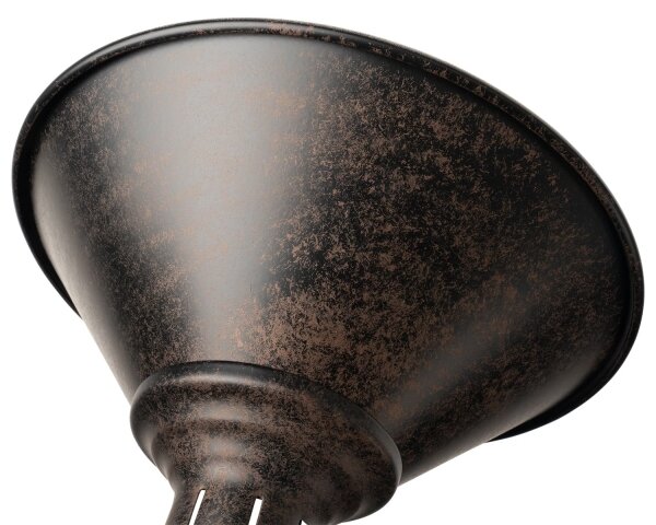BRILAGI - Lampă de perete FORGE 1xE27/60W/230V neagră
