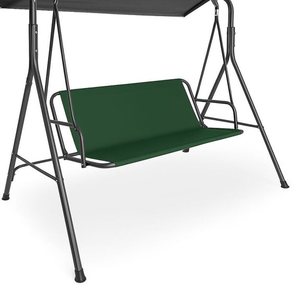 Pernă de scaun de schimb verde pentru leagăn 127x100 cm