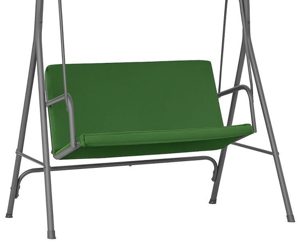 Pernă de scaun de schimb verde pentru leagăn 127x100 cm