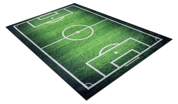 BAMBINO 58690 covor lavabil Teren, fotbal pentru copii anti-alunecare - verde