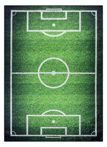 BAMBINO 58690 covor lavabil Teren, fotbal pentru copii anti-alunecare - verde