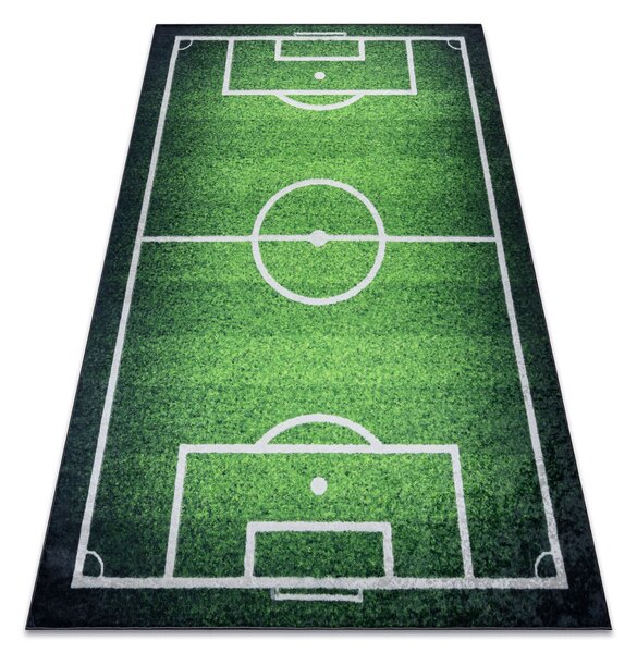 BAMBINO 58690 covor lavabil Teren, fotbal pentru copii anti-alunecare - verde