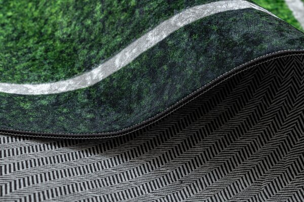 BAMBINO 58690 covor lavabil Teren, fotbal pentru copii anti-alunecare - verde