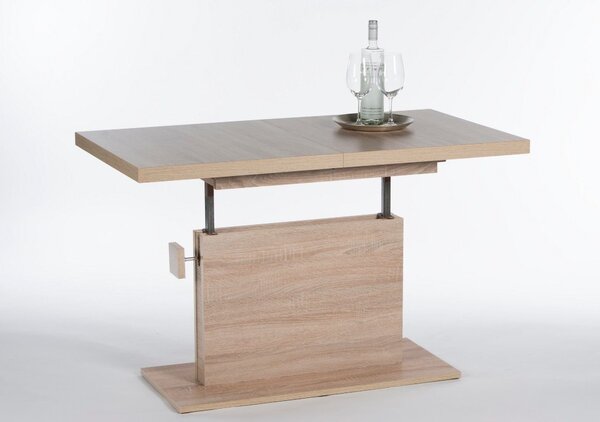 Masuta cafea Monaco, stejar sonoma, PAL, 160x67x76 cm