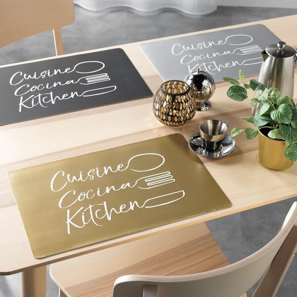 Suport pentru farfurii din plastic 28.5x43.5 cm Cuisina – douceur d'intérieur