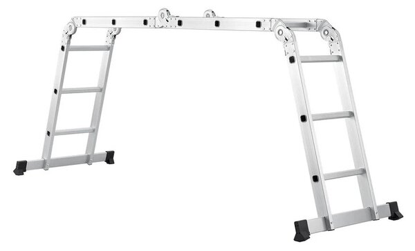 Juskys Scara multifuncțională din aluminiu 360 cm