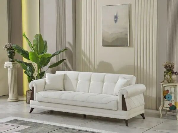 Canapea extensibila 3 locuri cu lada depozitare Villa