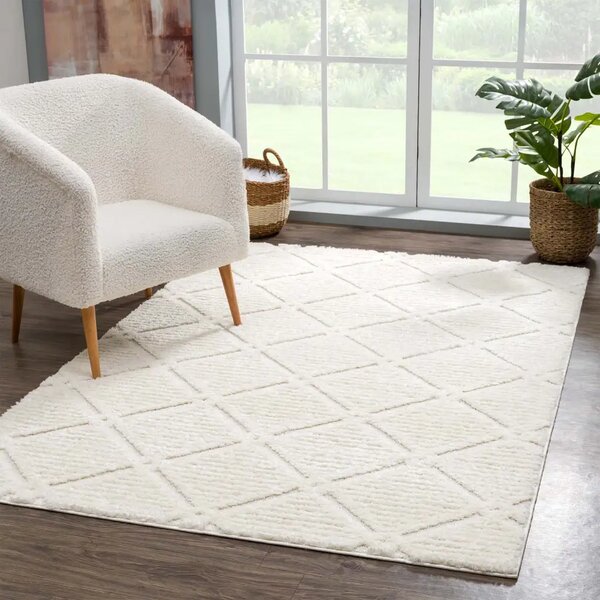 Covor shaggy Focus 2997 crem 120/170 cm