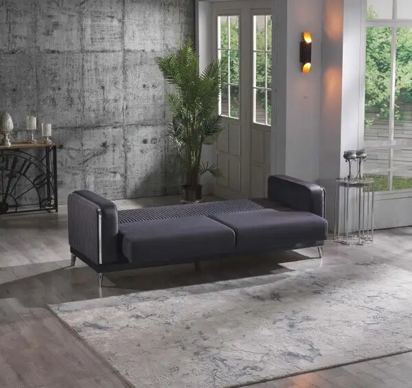 Canapea extensibila 3 locuri cu spatiu de depozitare Intra