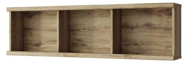 Raft DOORSET 135, stejar navarra, PAL laminat, 135x38x25 cm