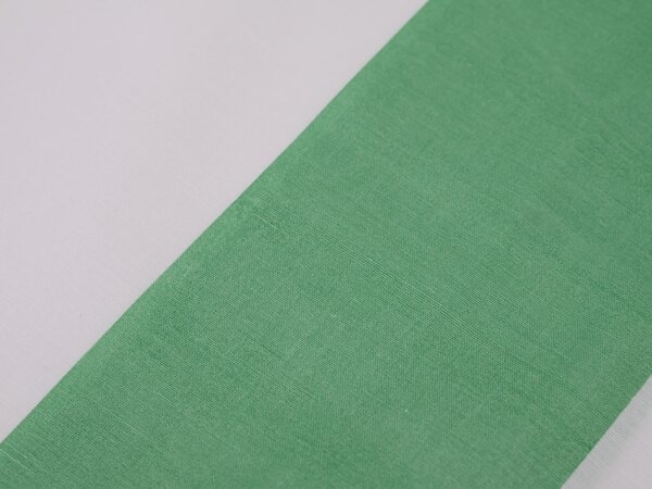 Set 2 fete de perna decorative STRIPES 45x45 cm, alb-verde