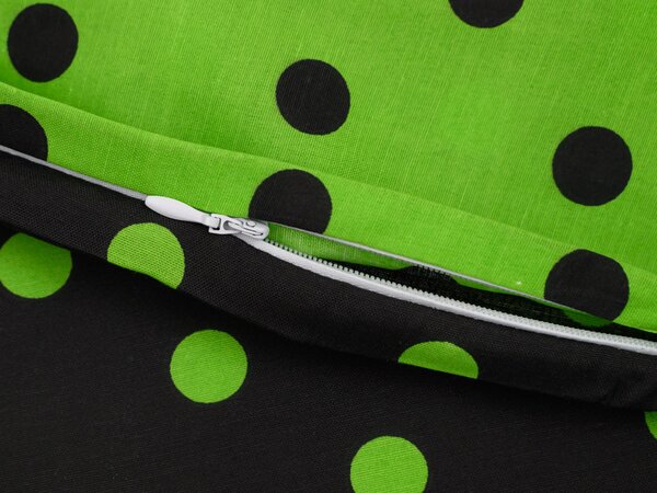Husa de perna din polibumbac COLAM GREEN POLY 50x70 cm, verde