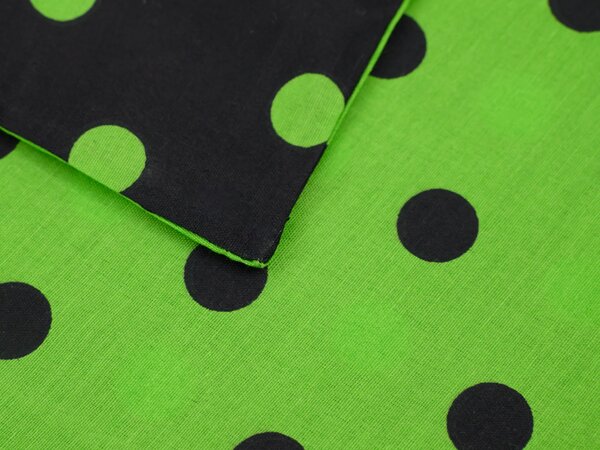 Husa de perna din polibumbac COLAM GREEN POLY 50x70 cm, verde