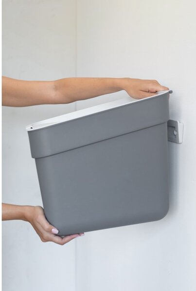 Coș de gunoi verde deschis de reciclat din plastic reciclat 10 l Ready To Collect – Curver